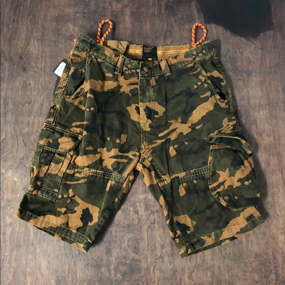 Camo cargo shorts sz Various - Picture 3 of 8